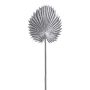 Foglia decorativa Washingtonia KIVAN, argento, 45 cm