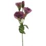 Lisianthus artificiale ALARONA, malva, 55 cm