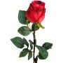 Rosa artificiale SUNJIK, rossa, 75 cm
