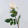 Rosa artificiale SUNJIK, bianco-rosa, 75cm, Ø7cm