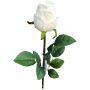 Rosa artificiale SUNJIK, crema, 75 cm