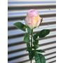 Rosa artificiale SUNJIK, rosa-crema, 75 cm