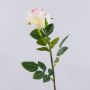 Rosa artificiale SUNJIK, rosa-crema, 75cm, Ø7cm