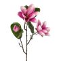 Ramo di fiori artificiali magnolia PLORNE, rosa, 70 cm