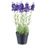 Fiore artificiale lavanda KLUSTOR in vaso decorativo, viola, 29 cm