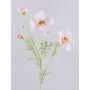 Ramo decorativo con fiori di margherita HIKJAN, rosa-bianco, 80 cm