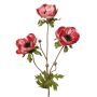 Ramo di anemone vellutato WINFAS, malva, 75 cm