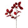 Ramo di faggio in velluto GALFHY, rosso scuro, 70 cm