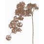 Ramo artificiale di viburno SALFHY con boccioli, rosa chiaro metallizzato chiaro, 90cm