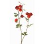 Ramo artificiale di cavolo rosa LORRAINE, Eco Collection, rosso-arancione, 60cm, Ø3cm