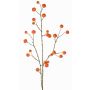 Ramo artificiale di mela ornamentale NONGIH con frutti, arancione, 90cm