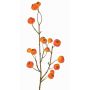 Ramo artificiale di mela ornamentale NONGIH con frutti, arancione, 60cm