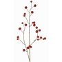 Ramo artificiale di mela ornamentale NONGIH con frutti, rosso scuro, 90cm