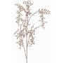 Ramo artificiale di pepe NELFHY con bacche, rosa chiaro metallizzato, 125cm