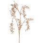Ramo artificiale di pepe NELFHY con bacche, rame metallizzato, 125 cm