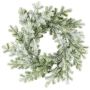 Ghirlanda decorativa tasso FUVRO, congelata, bianco-verde, Ø28cm