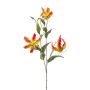 Ramo decorativo Gloriosa TROFEL, giallo-arancio, 90 cm