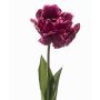 Tulipano artificiale LIOMARA, viola scuro, 65 cm