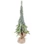 Albero decorativo abete rosso URUM in sacchetto di juta, congelato, 55 cm