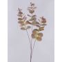 Ramo artificiale di eucalipto ERINDALS, verde-rosso bordeaux, 90cm