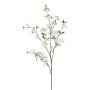 Ramo artificiale ciliegio ornamentale FYNLOK con fiori, bianco, 125 cm