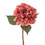 Fiore artificiale ortensia TREASY, rosa antico, 35 cm