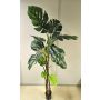 Pianta artificiale Philodendron monstera deliciosa CUNKYN in vaso decorativo, 180 cm