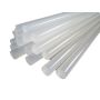 Stick di colla a caldo PIRENA, ad alta temperatura, 6 pezzi, trasparente, 20cm, Ø1,1cm