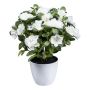 Fiore artificiale azalea WHENFA in vaso decorativo bianco, bianco, 30 cm