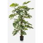 Pianta artificiale Philodendron Monstera Deliciosa Variegata MEBSUTA, verde-bianco, 160 cm