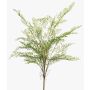 Pianta artificiale di felce GLERAN su bastone, radici, verde, 75 cm