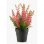 Erica artificiale ELSAWO in vaso decorativo, crossdoor, rosa, 30 cm