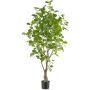 Albero decorativo eucalipto MERNAS, tronco artificiale, verde, 130 cm