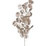 Ramo artificiale eucalipto DRAVEL, champagne, 75cm