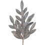 Ramo artificiale alloro BLERMO, grigio-oro, 50 cm