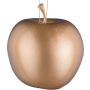 Frutta decorativa mela TUSKA, dorata, 6,5 cm