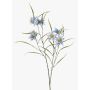 Ramo decorativo Aquilegia WHONRY, azzurro, 85 cm