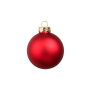 Pallina di Natale CLARIBELLE, opaca, 30 pezzi, rossa, Ø6cm