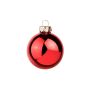 Pallina per albero di Natale CLARIBELLE, lucida, 30 pezzi, rossa, Ø6cm