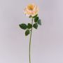 Rosa artificiale GINAKAL, albicocca, 65cm