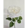 Rosa artificiale GINAKAL, bianco crema, 65 cm