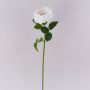 Rosa artificiale GINAKAL, crema-bianco, 65cm