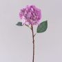 Ortensia artificiale NYNMAR, viola-crema, 50cm, Ø18cm