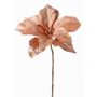 Poinsettia di velluto SHEBA, salmone, 55cm, Ø21cm