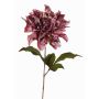 Dahlia di velluto MINBU, lilla antico, 60cm, Ø17cm