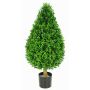 Cono di bosso artificiale TOM, zona trasversale, tronco reale, 80cm