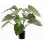 Alocasia Calidora artificiale YONCE, verde, 60cm
