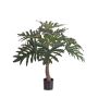 Philodendron selloum finto DONIS, tronco artificiale, 80cm