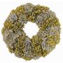 Corona di ortensie artificiali DARDANOS, verde-blu, Ø45cm