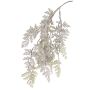 Ramo artificiale di artemisia EUDOKIA, bianco-verde, 100cm